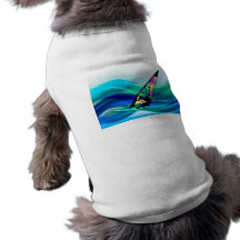 Technicolor Windsurfer Pet Tshirt