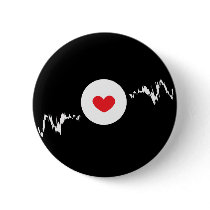 Techno Addicted Pin