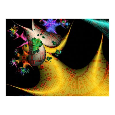 Techno Dream Posters by Anne