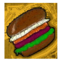 TECHNO HAMBURGER posters by insomniacgear TECHNO HAMBURGER posters