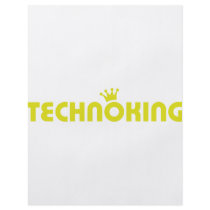 techno king icon flyers