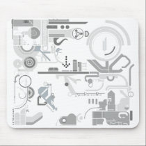 techno mousepad