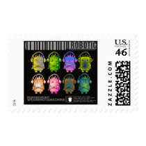 Techno Robot II postage by GenderTrends Techno Robot II postage