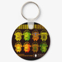 Techno Robot keychains