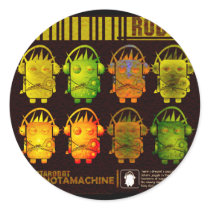 Techno Robot stickers by GenderTrends Techno Robot stickers