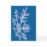 Techno Snowflake Card