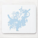 techno tree mousepad