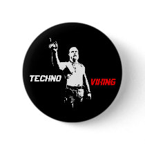 Techno Viking Pen buttons by Beer2328 Techno Viking Pen buttons