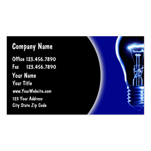 Technology Business Cards (front side)