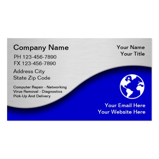 Technology Business cards