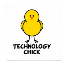 Technology Chick posters by chicktshirts8 Technology Chick posters