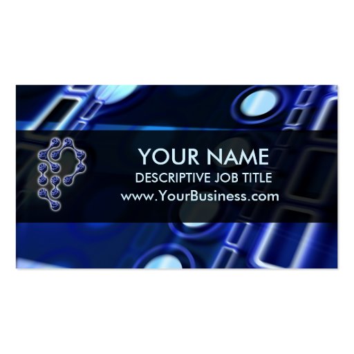 Technology Company Business Card (front side)