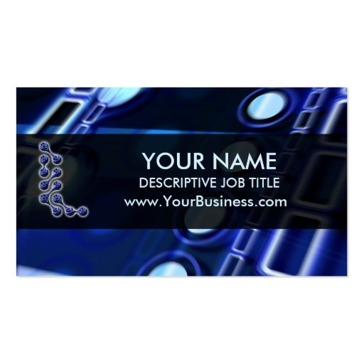 Technology Company Business Card (front side)