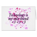 Technology Friend cards
