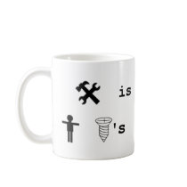 Technology is great until man screw's it up. mugs