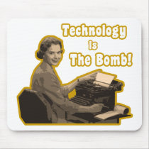 technology_is_the_bomb mousepads