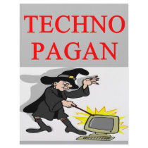 technology pagan joke customized letterhead