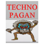 technology pagan joke letterhead design