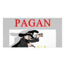 technology pagan joke photo cards