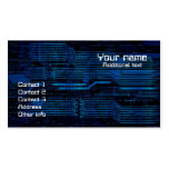 Technology style business card business cards