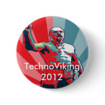 TechnoViking 2012 Pinback Buttons