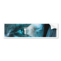 Techology Eye Bumper Stickers