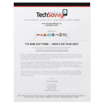 TechSavvy Ad Page Flyers