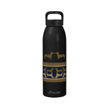 teckel teckel teckel water bottle