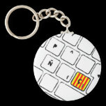 Teclat Ç keychains