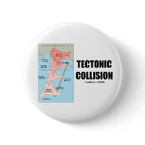 Tectonic Collision (Himalayas) buttons by wordsunwords Tectonic Collision (Himalayas) buttons