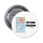 Tectonic Collision (Himalayas) Pinback Buttons