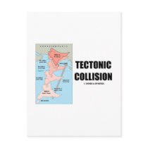 Tectonic Collision (Himalayas) postcards