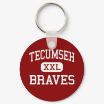 Tecumseh - Braves - High - Lynnville Indiana keychains by customteamsportswear Tecumseh - Braves - High - Lynnville Indiana keychains