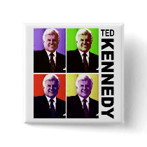 Ted Kennedy - Pop Art Button by inauguration_2009 Ted Kennedy - Pop Art Button