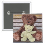 Teddies badge. pinback button