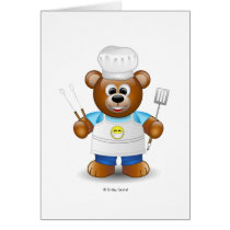 Teddy BBQ cards by smileycentral Teddy BBQ cards