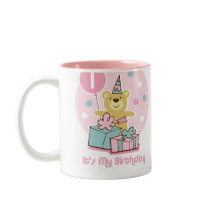 Teddy Bear 1st Birthday Mug