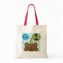 Teddy Bear 1st Birthday Tshirts and Gifts bags
