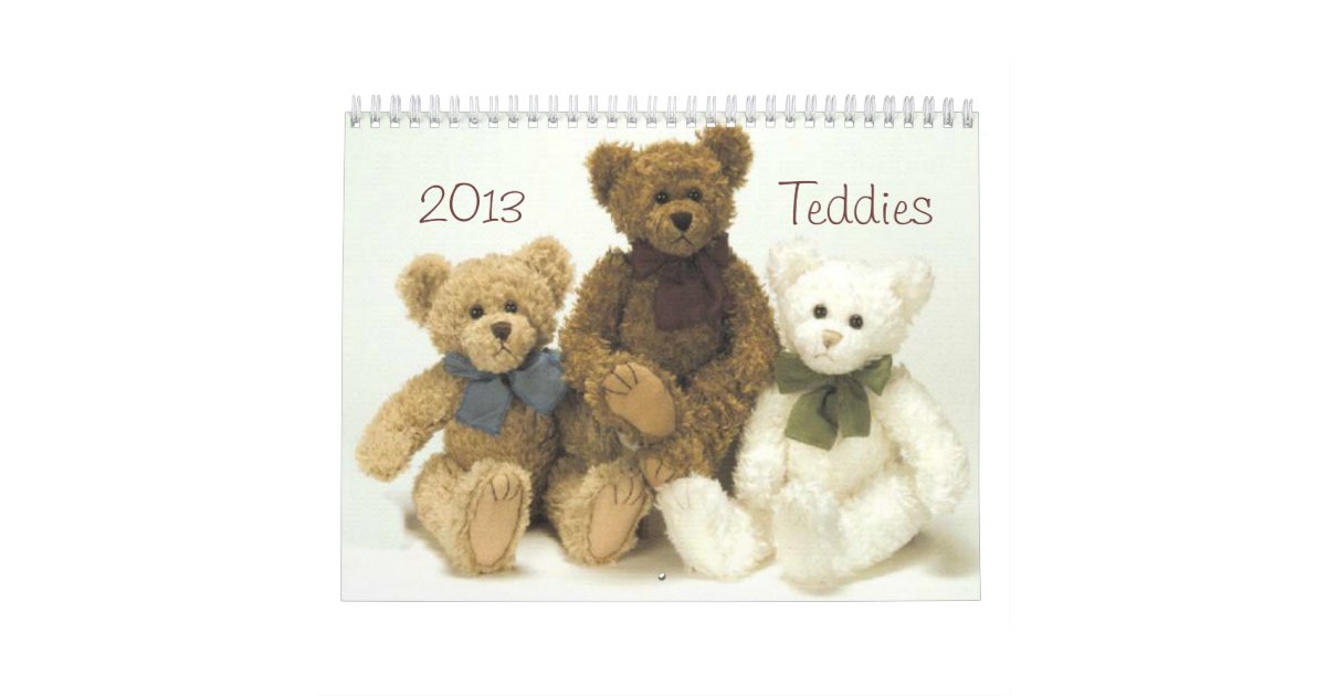 calendar club teddy bear