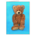 Teddy Bear - Albert cards