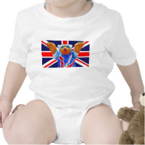 Teddy Bear and Union Jack (UK) Flag Tees