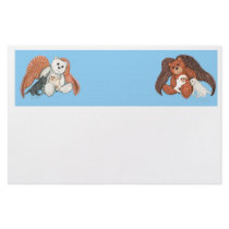 Teddy Bear Angels stationery