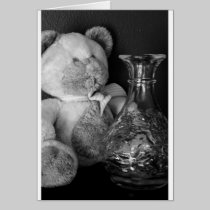 Teddy Bear B/W cards