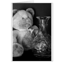 Teddy Bear B/W cards