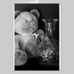 Teddy Bear B/W cards