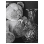 Teddy Bear B/W flyers
