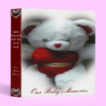 Teddy Bear Baby Photo Album binders