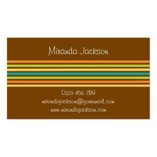 Teddy Bear Baby Shower Party Planner Business Card (back side)