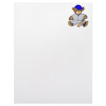 Teddy Bear Batter Personalized Letterhead