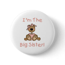 Teddy Bear Big Sister buttons by familymembers Teddy Bear Big Sister buttons